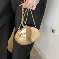 Designer Acrylic Shell Shape Clutch Bag 1